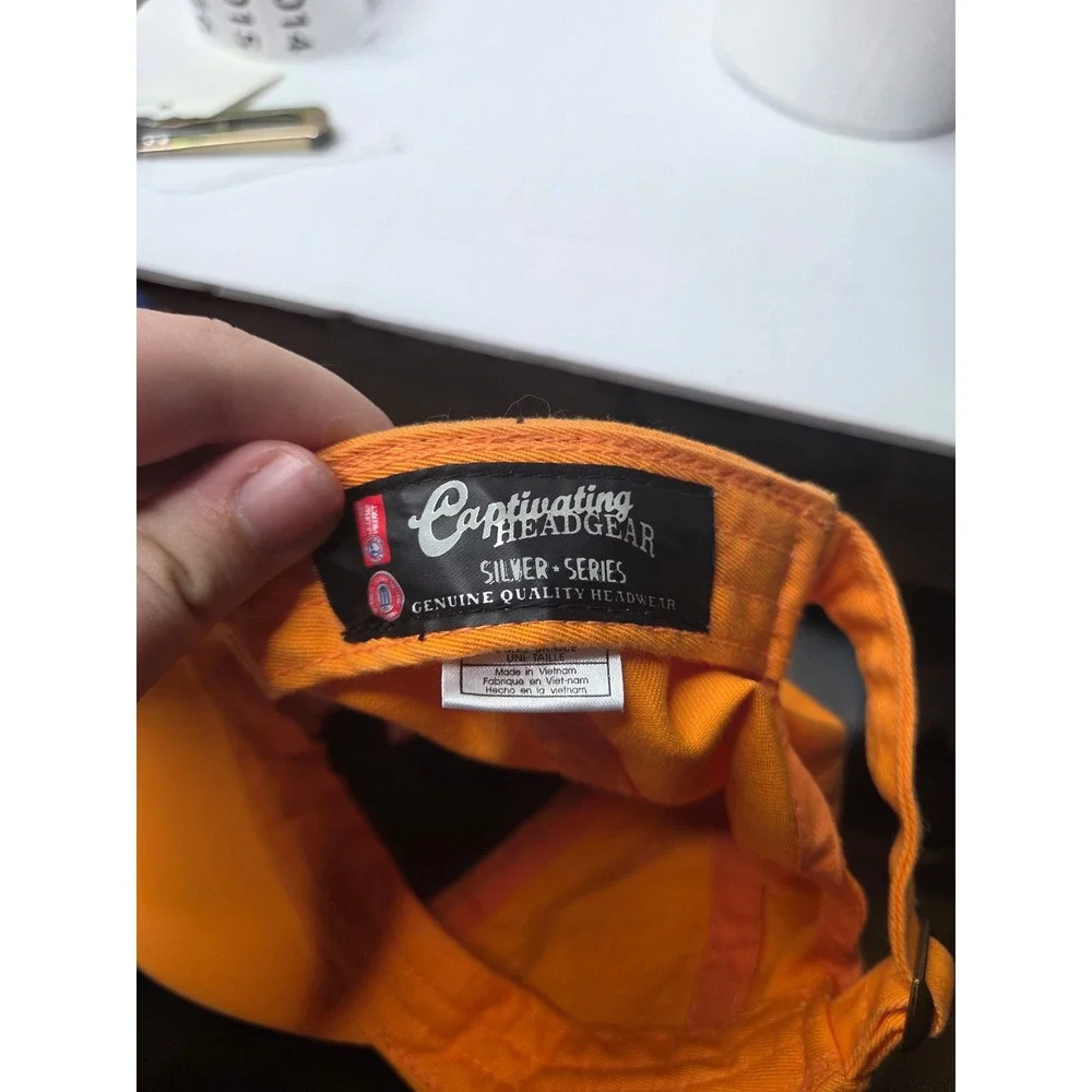 Tennessee‎ Volunteers Hat Captivating Headgear Orange Grey Adjustable Buckle Cap